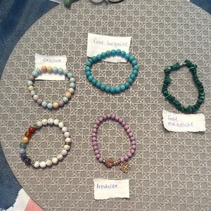 Colorful Beaded Bracelet Set